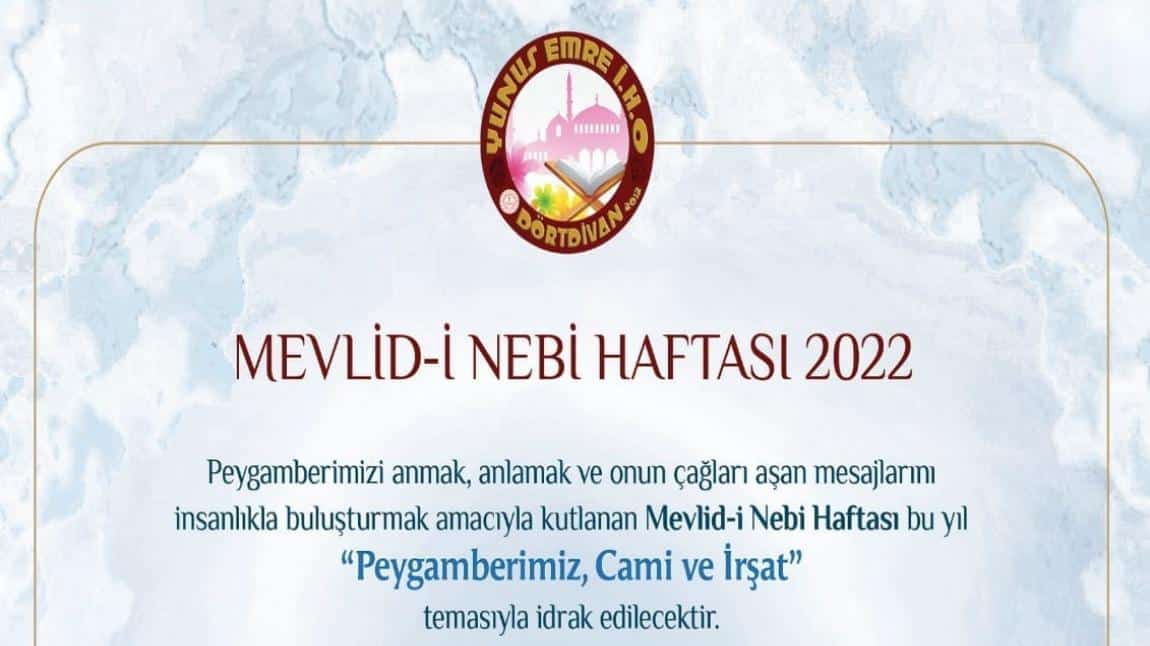MEVLİD-İ NEBİ PROGRAMI 2022